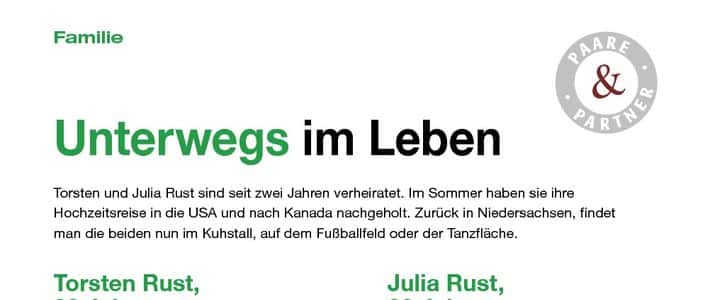 Julia Rust, 28 Jahre