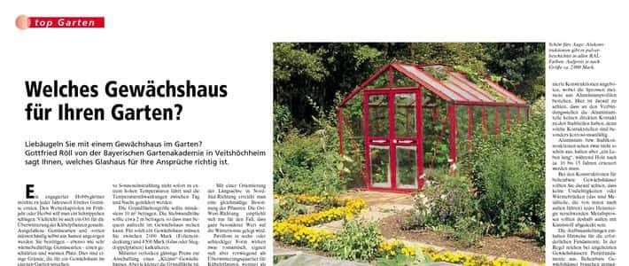 Tipps zum erfolgreichen Gärtnern unter Glas