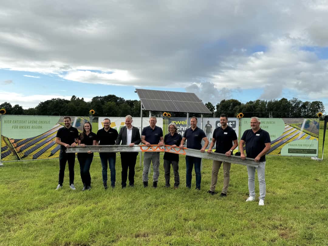 Lower Saxony's first solar plant on rewetted moorland