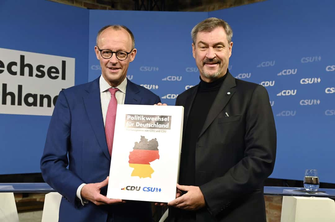 Bundestagswahl 2025 Das verspricht die CDU/CSU im Wahlprogramm den