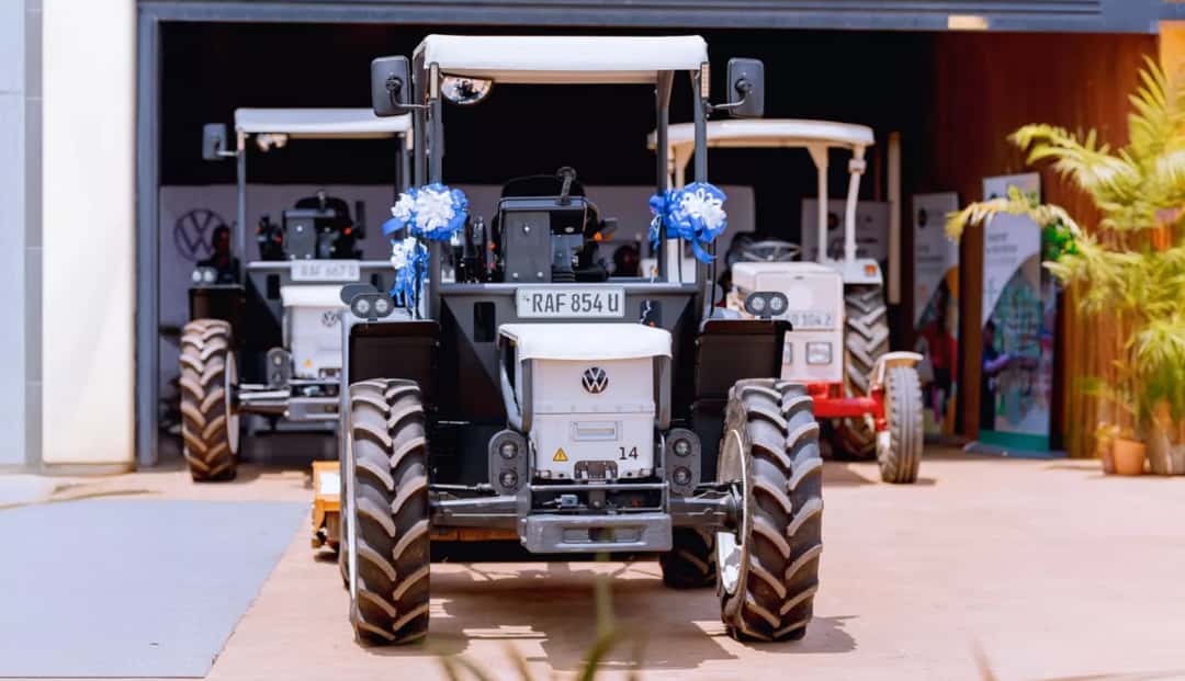 Volkswagen builds and rents out its own electric tractors in Rwanda