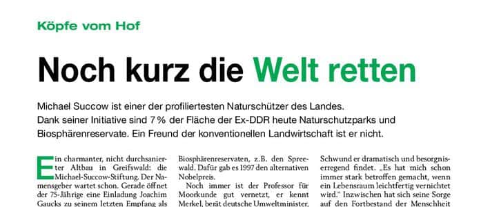 Noch kurz die Welt retten