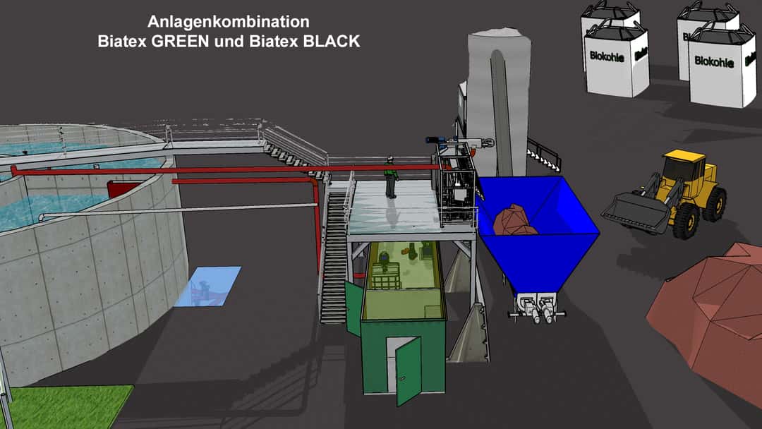 Erste BiatexGreenAnlage für Gärreste im niedersächsischen Lamstedt