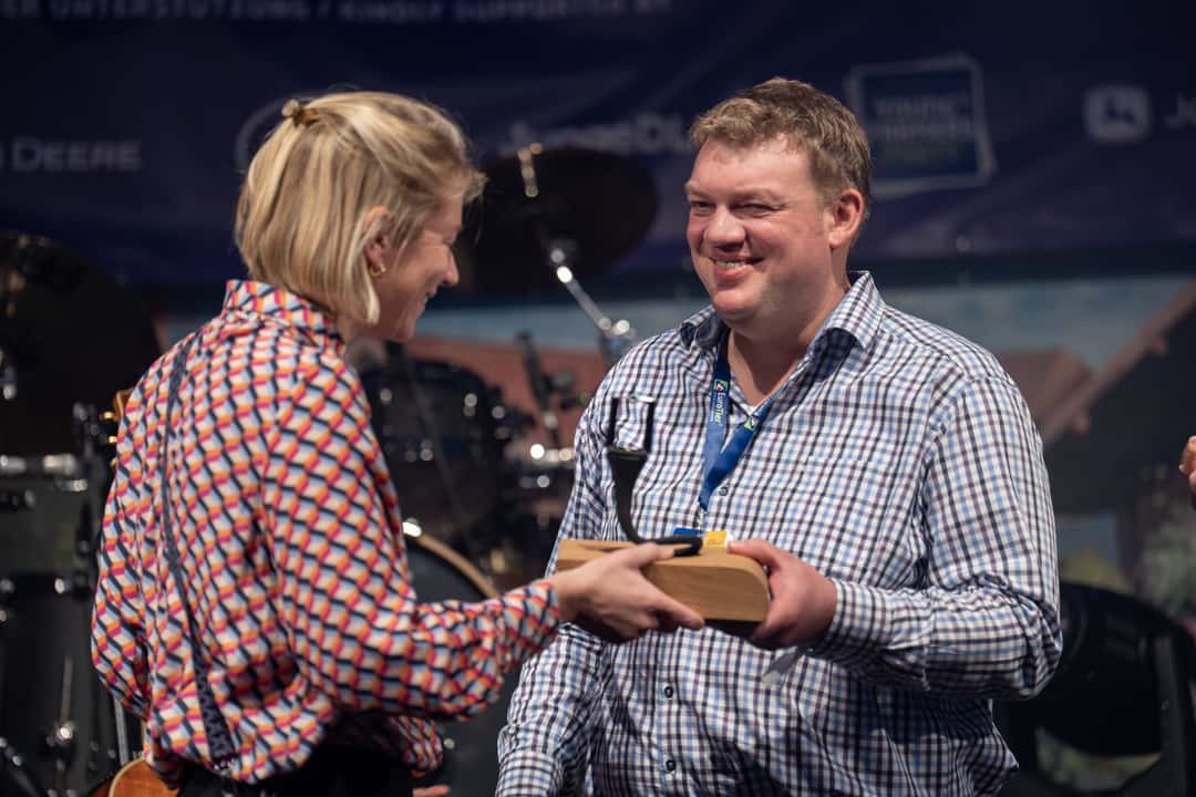 DLG Thomas Andresen gewinnt internationalen Agrar Influencer Award