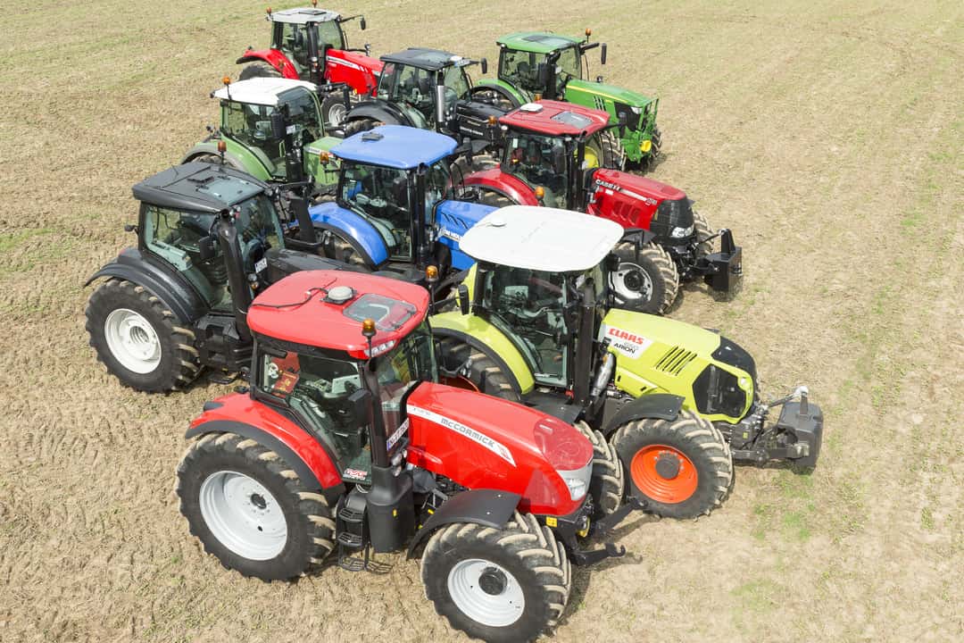 John Deere also leads the list of tractor registrations in August