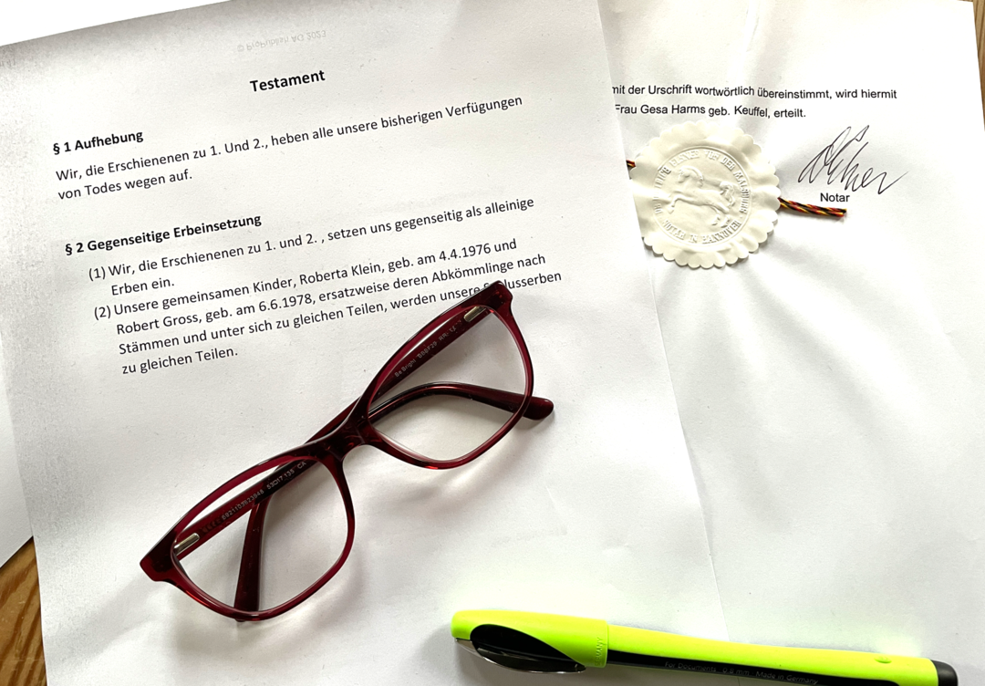 Gemeinsames Testament ändern Nach Tod Des Ehepartners www.topagrar.com