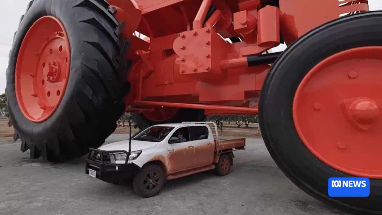 World's largest tractor is in Australia