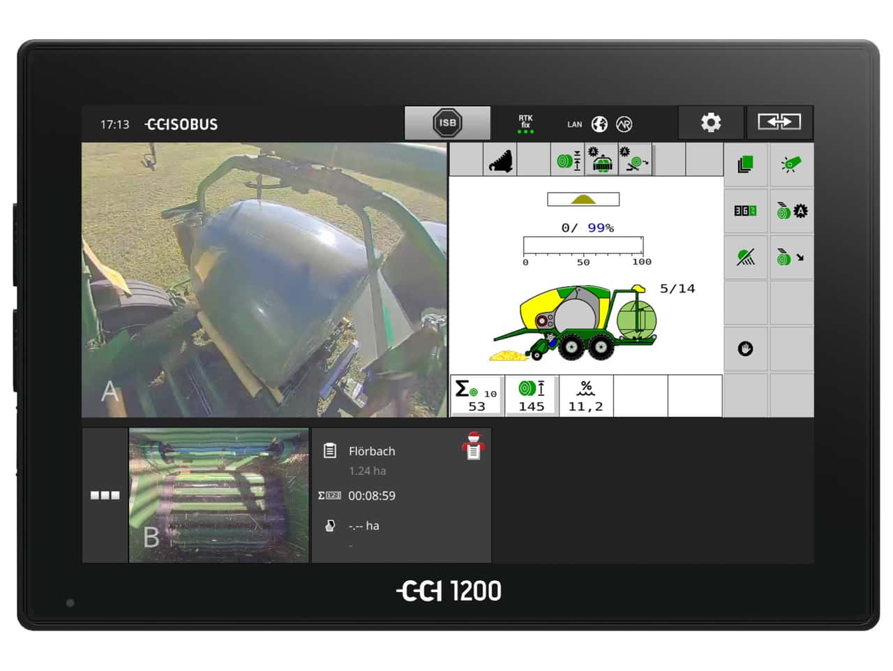 Krone installs new cameras on its machines