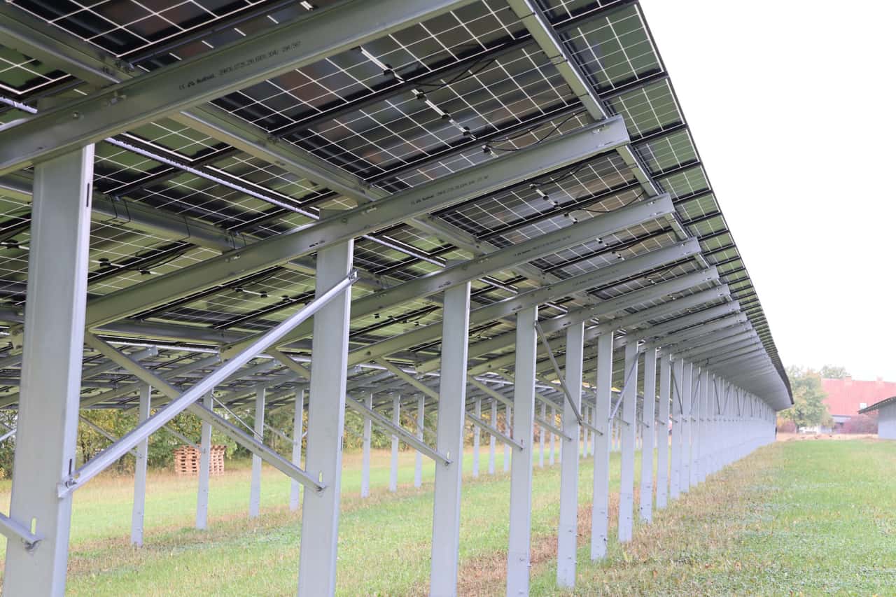 How an agri-PV system can be economical even without a solar package