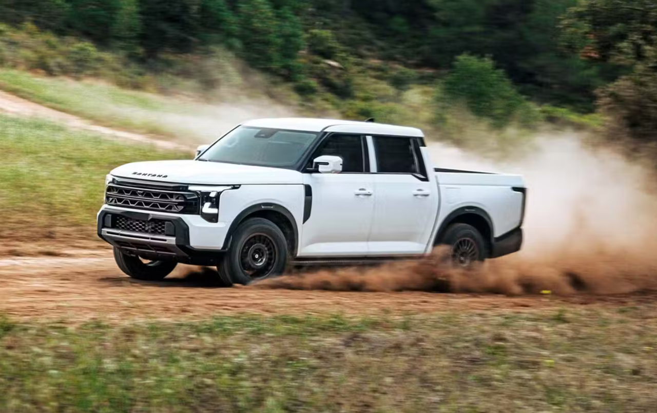 Neu-aus-Spanien-Santana-Pick-up-auf-Nissan-Basis