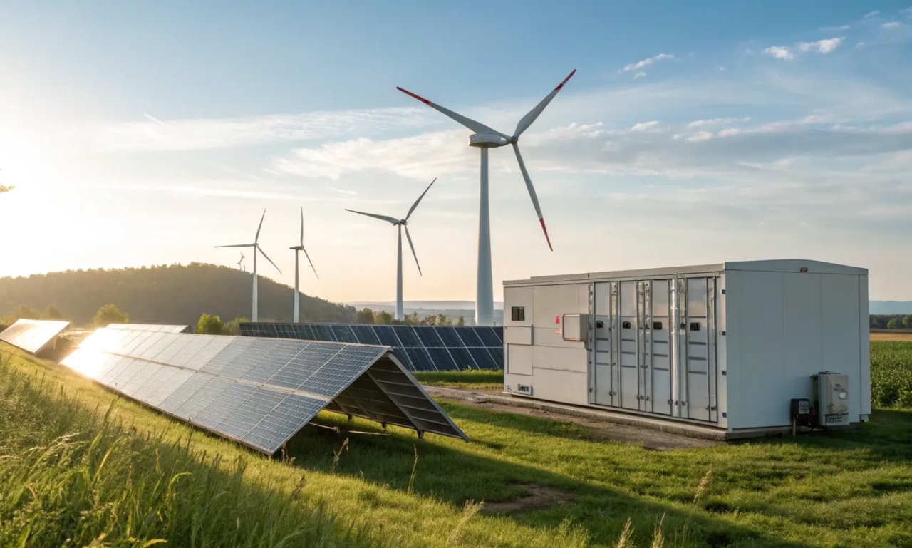 Erster-Batteriespeicher-in-der-Braunkohleregion-NRW-am-Netz