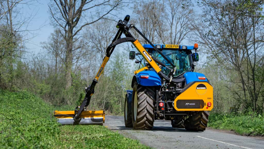 McConnel expands 77 series with telescopic arm and forward adjustment
