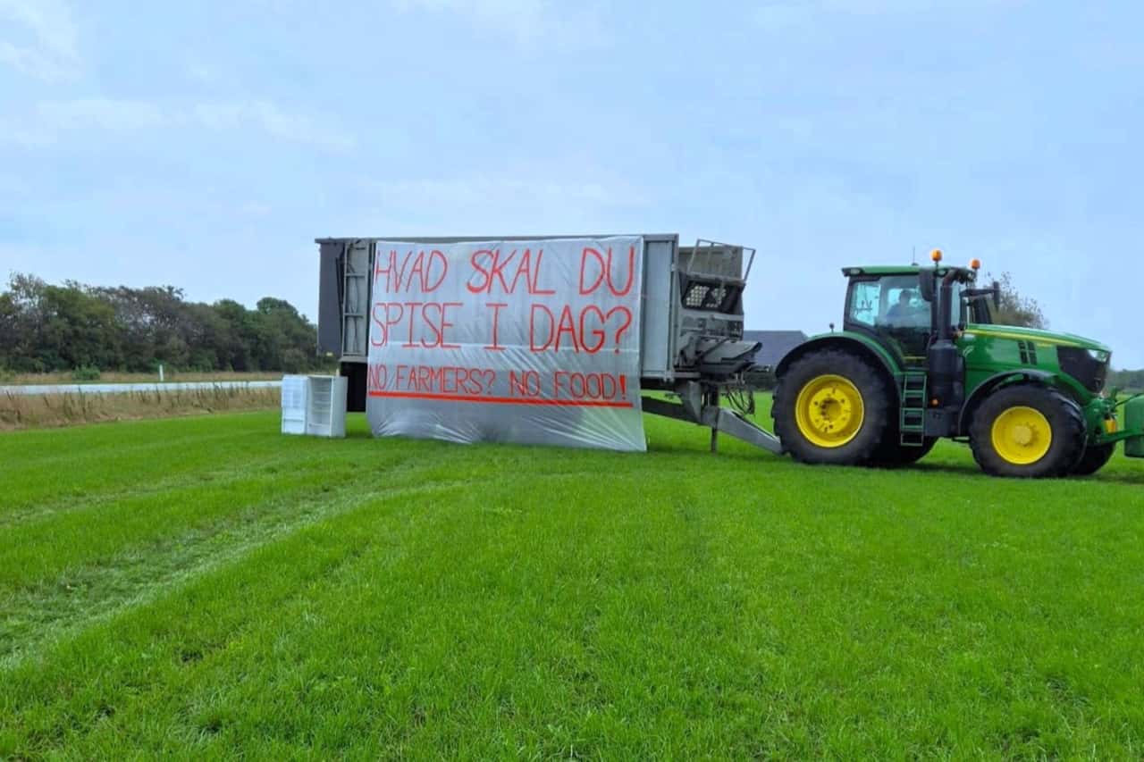 Farmers in Denmark are planning massive protests against nitrogen policy.