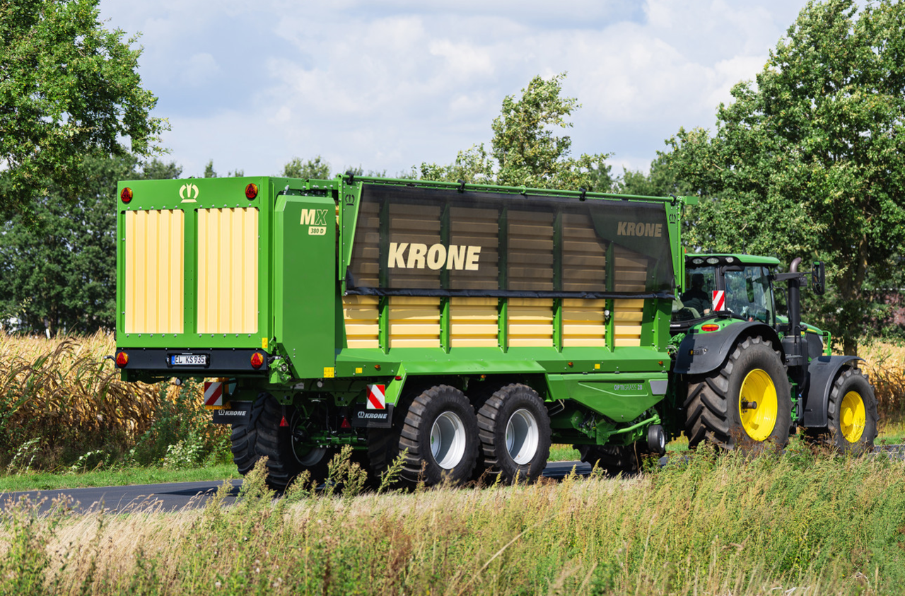Krone presents new MX forage wagons for the mid-range market
