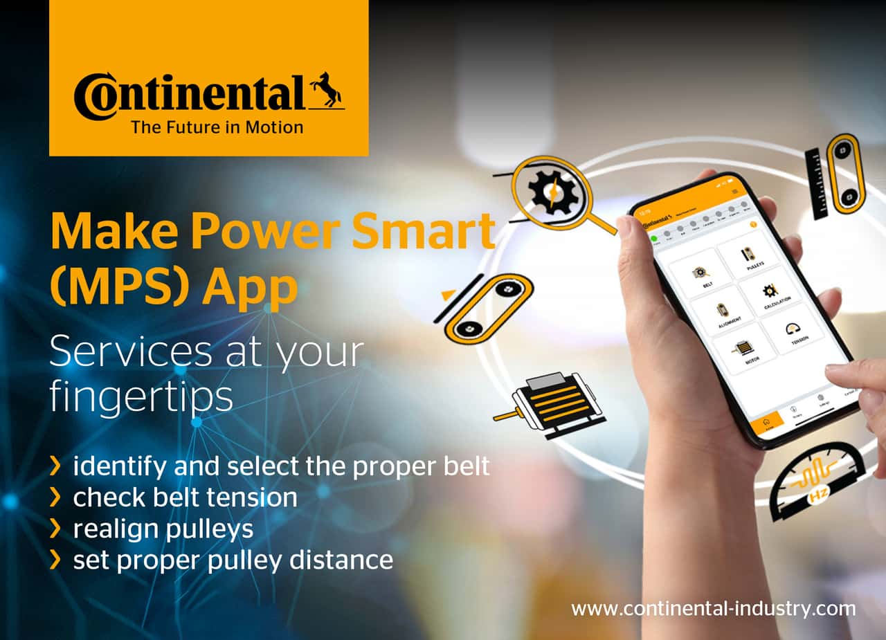 Continental-App „Make Power Smart“: Riemen selbst vermessen und spannen