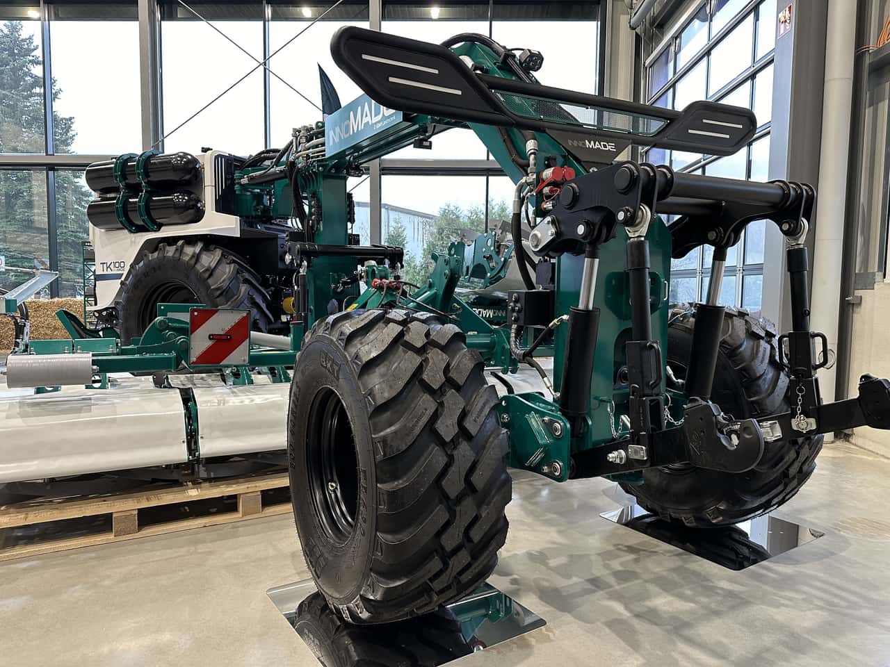 Traktor der Zukunft Der autonome Feldroboter Eidam innoMADE TK100 kann