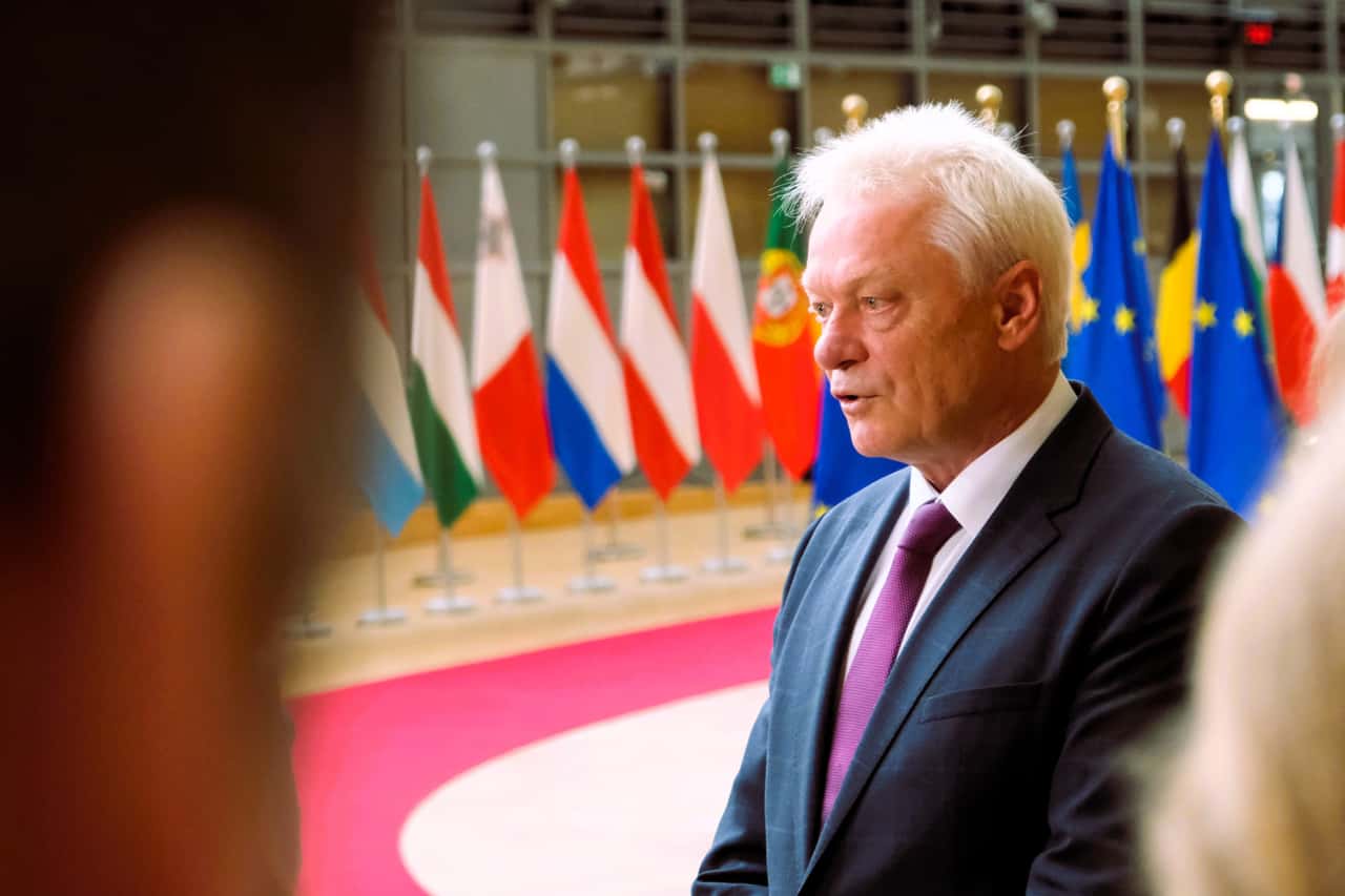 Rainer campaigns for a stable agricultural budget in Brussels