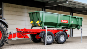 Rudolph Tandemkipper TDK 301 - ein Agraranhänger mit Wechselbrücke