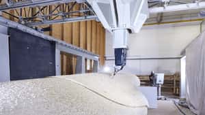 CNC-Produktion: Dieses Start-up entwickelt Rotorblätter aus Furnierschichtholz